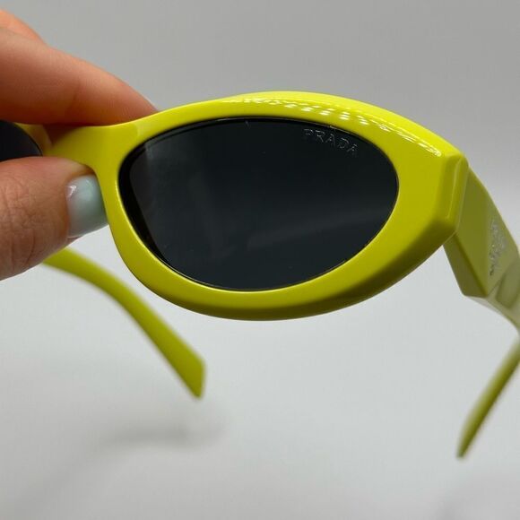 PRADA Sunglasses Symbol PR26ZS 13L08Z Cedar/Dark Grey NEW - Picture 4 of 16